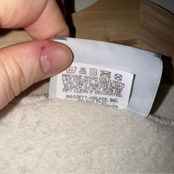 Vintage Lee Heavyweight Cabbage Key Florida Tan + Green Graphic Crewneck Size: L - Picture 7 of 16